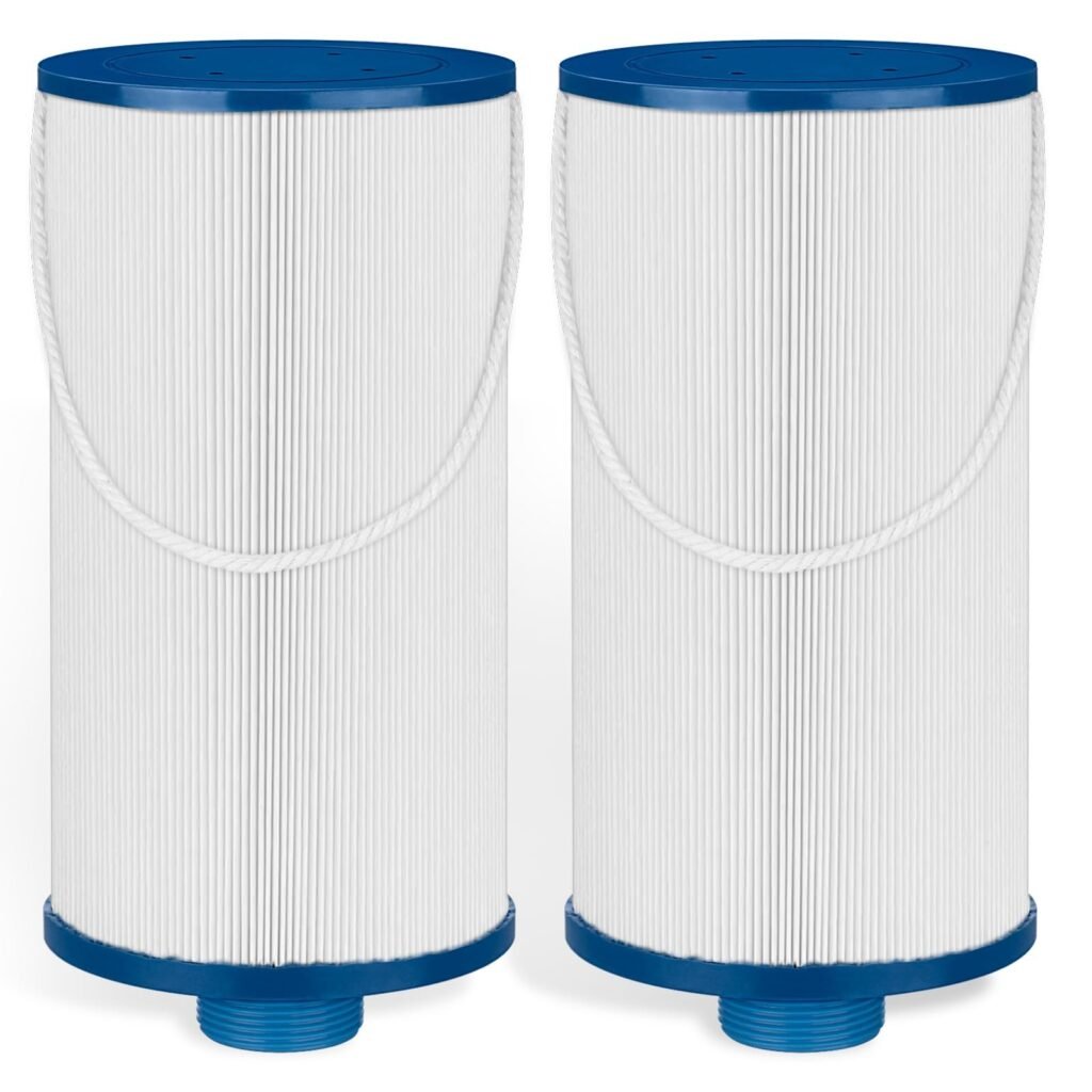 Spa Filter Replacement for Watkins 303279 Filbur FC-2402, Hot Tub Filter Cartridge 5CH-37 PFF42TC-P4 78460 Conpatible with LifeSmart, Free Flow, AquaTerra, Fantasy - 2 Pack